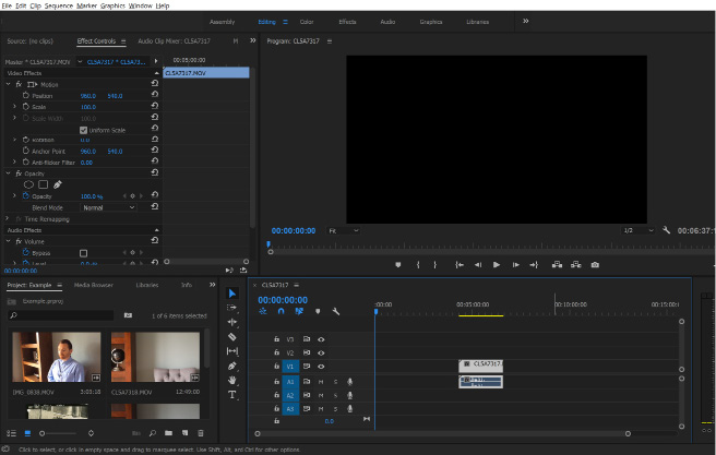 23: Editing Workflow in Adobe Premiere Pro - Humanities LibreTexts