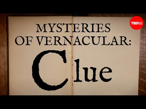 Thumbnail for the embedded element "Mysteries of vernacular: Clue - Jessica Oreck"