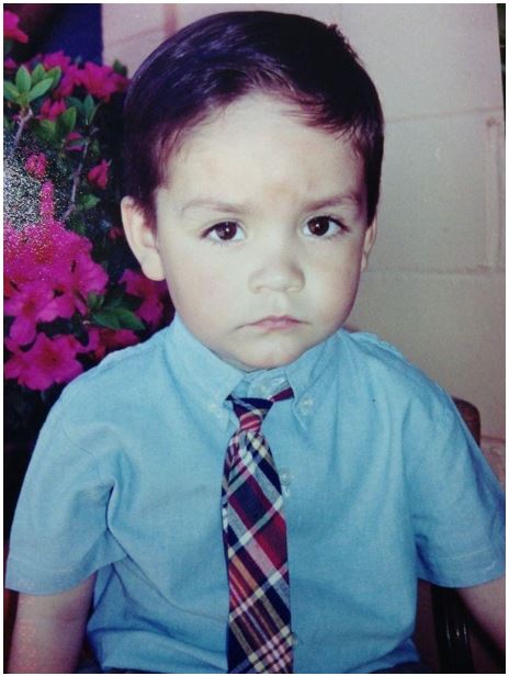 Photo of Humberto Hernandez as a child