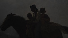 Eastman Johnson, A Ride for Liberty — The Fugitive Slaves (detail)