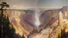 Thomas Moran, Grand Canyon of the Yellowstone (detail)