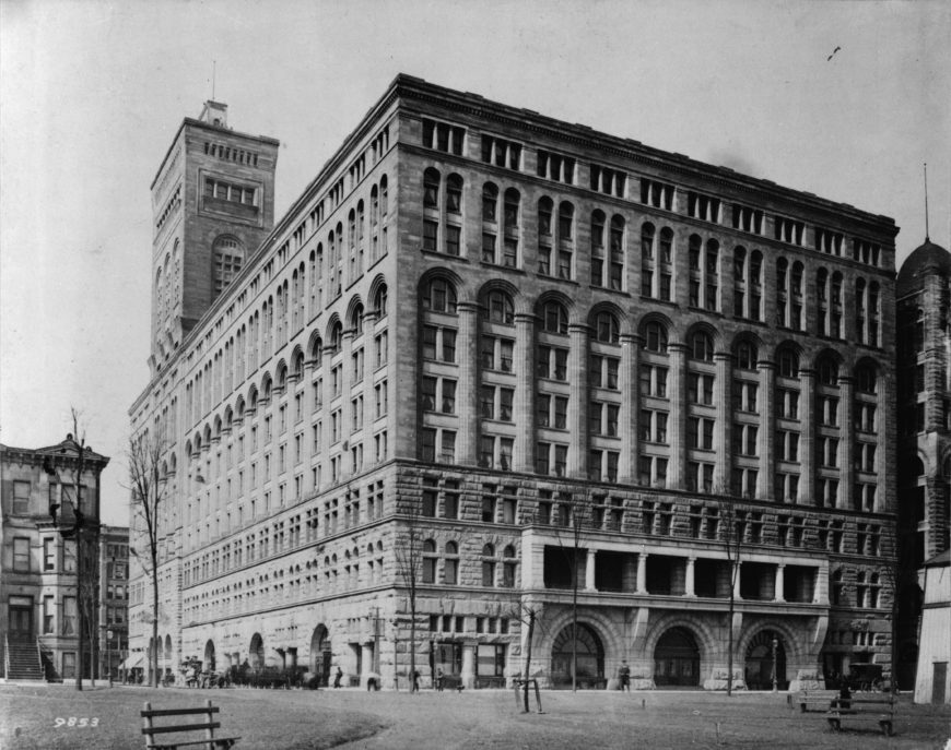 Dankmar Adler & Louis Sullivan, Auditorium Building, 1889, Chicago