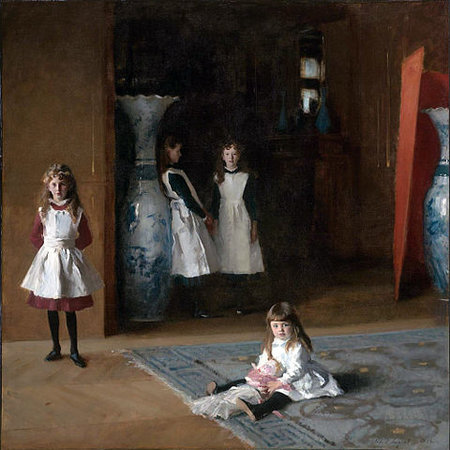 John Singer Sargent, The Daughters of Edward Darley Boit, 1882, oil on canvas, 221.93 x 222.57 cm (Museum of Fine Arts, Boston) 