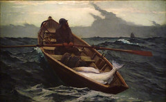 Homer, The Fog Warning (Halibut Fishing), 1885