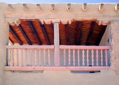 Elevated open-balcony chapel