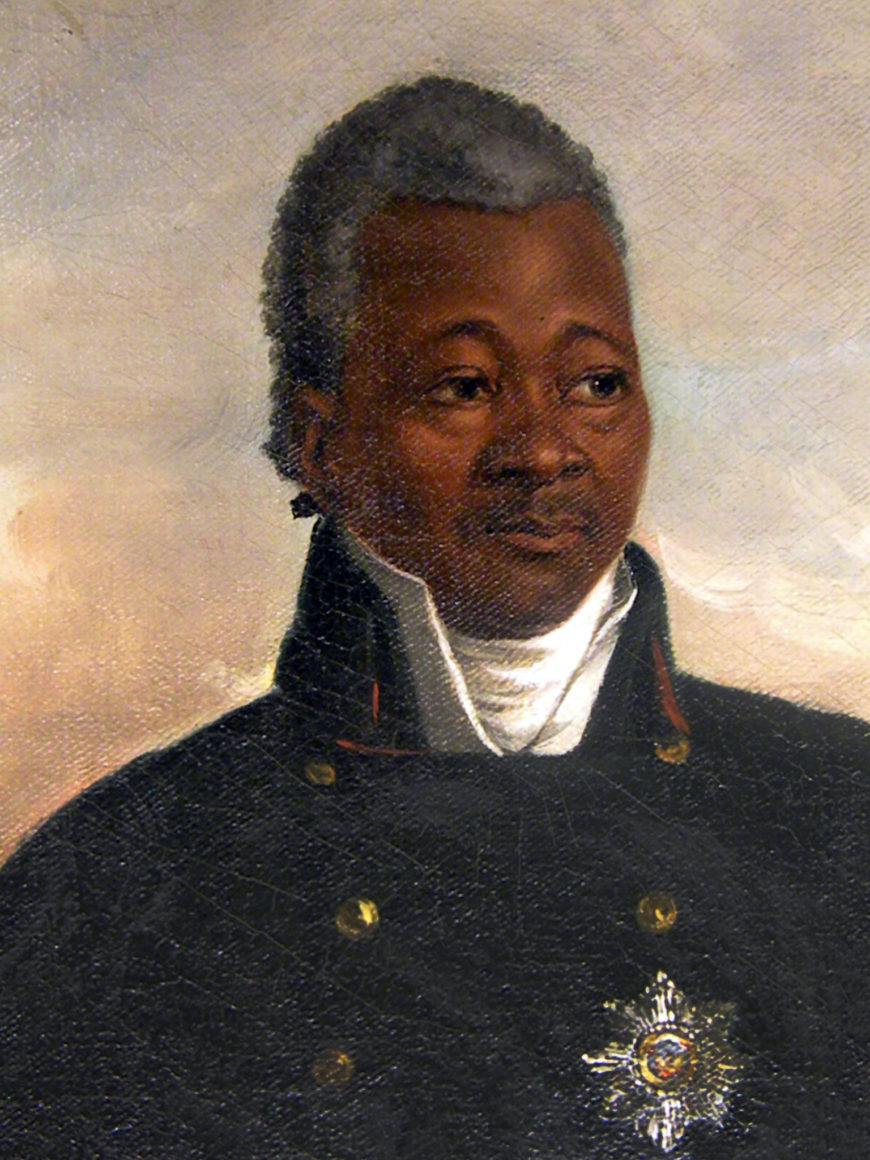 Richard Evans, Portraits of Henry Christophe, King of Haiti, c. 1816, oil on canvas, 34¼” x 25½” (Alfred Nemours Collection of Haitian History, University of Puerto Rico, Río Piedras Campus.)