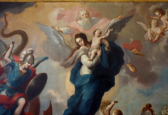 Cabrera, The Virgin of the Apocalypse, 1760 (detail)