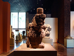 Coatlicue (profile), c. 1500, Mexica (Aztec)