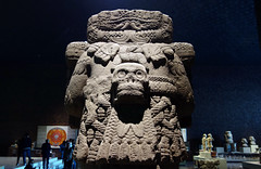 Coatlicue, view of back, c. 1500, Mexica (Aztec)