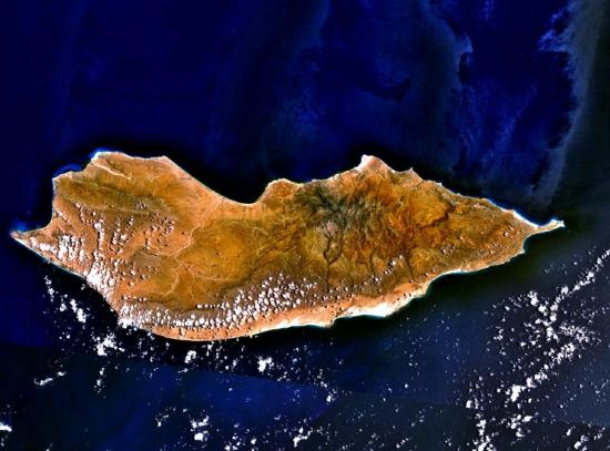 island of the Republic of Yemen in the Indian Ocean