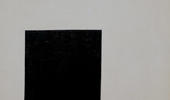 Malevich, Painterly Realism of a Boy with a Knapsack - Color Masses in the Fourth Dimension (detail)