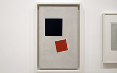 Malevich, Painterly Realism of a Boy with a Knapsack - Color Masses in the Fourth Dimension