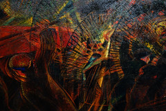 Carrà, Funeral of the Anarchist Galli (I funerali del anarchico Galli), 1910-11