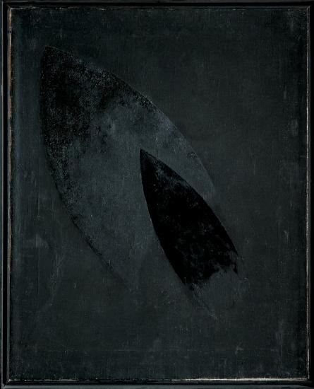 Aleksandr Rodchenko, Black on Black, 1918, oil on canvas, 84 x 66.5 cm (State Russian Museum).