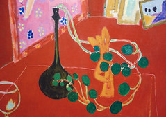 Matisse, The Red Studio (detail)