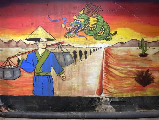 La Chinesca, mural del desierto de San Felipe
