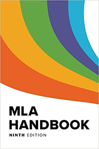 Image of the MLA handbook cover