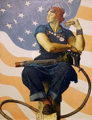 Rockwell, Rosie the Riveter, 1943