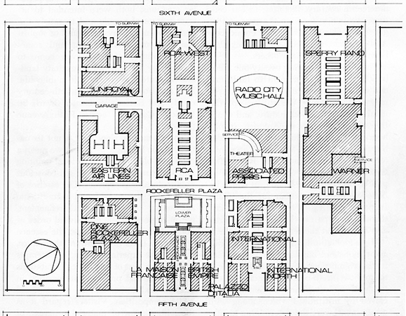 Rockefeller Center plan