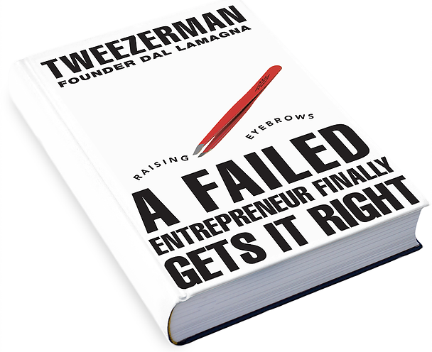 Cover of the book Raising Eyebrows: A Failed Entrepreneur Finally Gets it Right by Tweezerman