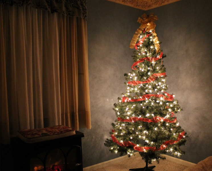 Image of a decorated treee
