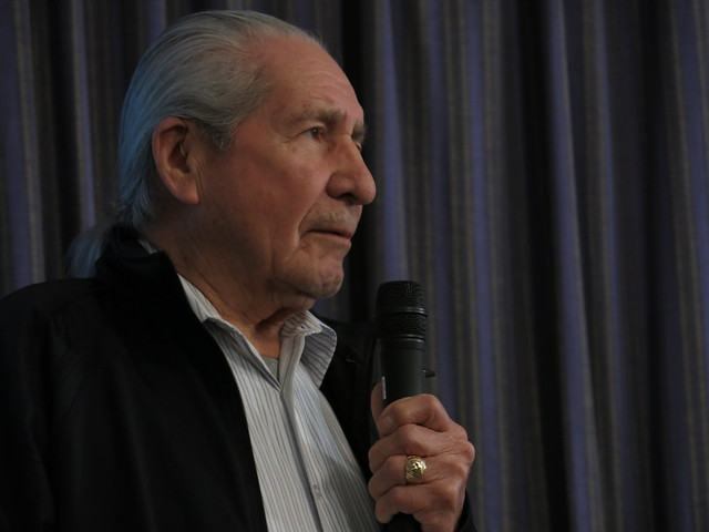 Image of Oren Lyons, Faithkeeper of the Turtle Clan of the Seneca Nations of the Iroquois Confederacy