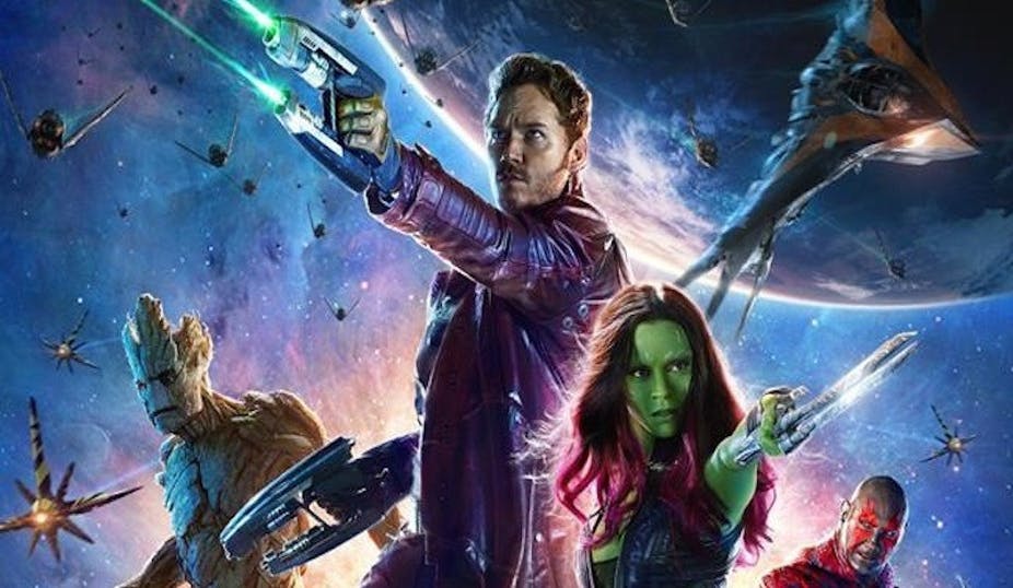 Image of the film The Guardians of the Galaxy