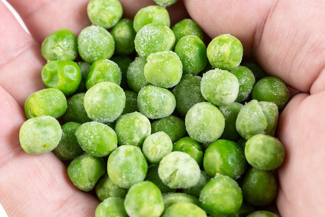Image of frozen peas