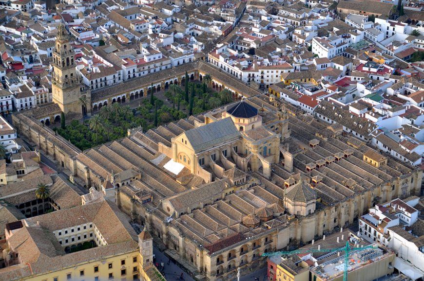 Great Mosque of Córdoba from the air