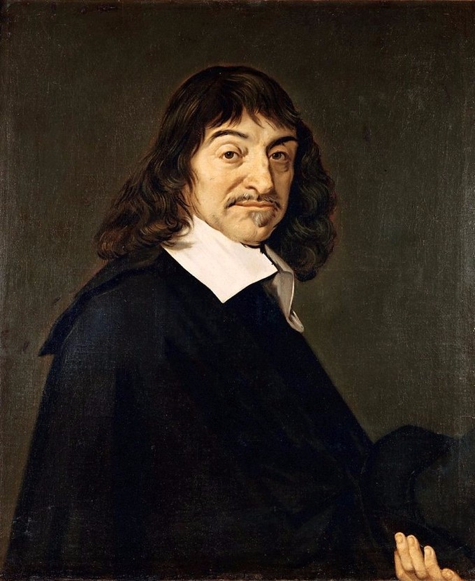painting of Rene Descartes