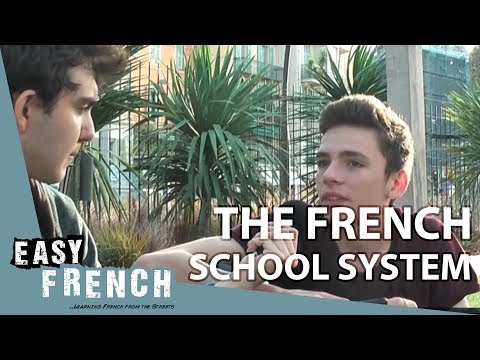 Thumbnail for the embedded element "Le système scolaire français | Easy French 14"