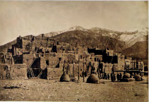 Figure 2.29: BENJAMIN H. GURNSEY, Taos Pueblo, NewMexico,1878. Albumen print. Collections of Western Americana, Princeton University, Princeton, New Jersey