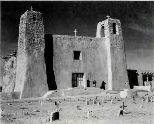 Figure 2.31: Church of San Esteban, Acoma Pueblo, 17th century. Photograph. Courtesy Lee H . Marmon, Laguna Pueblo, New Mexico.