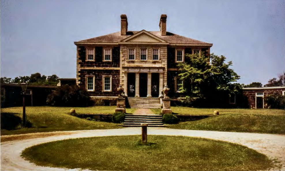 Figure 4.10: UNKNOWN ARCHITECT, Mount Airy, Richmond County, Virginia, built for John Tayloe, 1754-64.