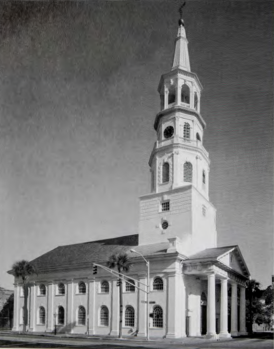 Figure 4.17: St. Michael's Church, Charleston, South Carolina, 1752-61.