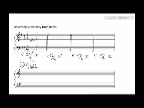 Thumbnail for the embedded element "OMT Resolving Secondary Chords"