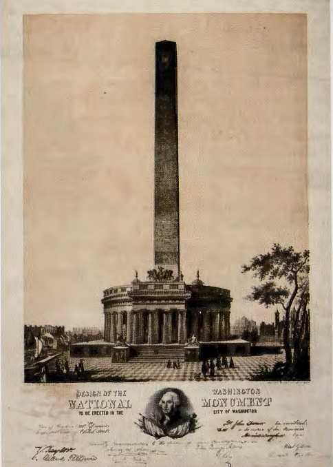 Figure 6.9: ROBERT MILLS & OTHERS, Washington Monument, Washington, D.C, 1848- 88. Width of base 55 ft (16.7 m); height 555½ ft (169.3 m).