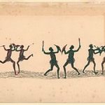Death or Glory [Aboriginal figures fighting] Date circa 1860 s - 1901 at Library of New South Wales