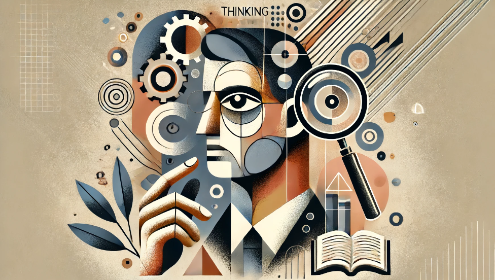 decorative image of person thinking
