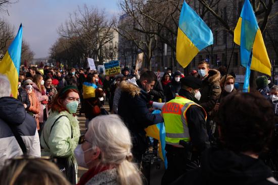 Berlin protests against Ukraine War