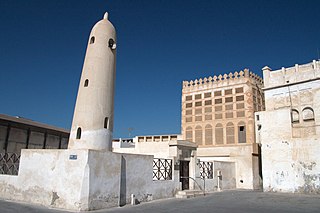 Old mosque, Muharraq, Bahrain 