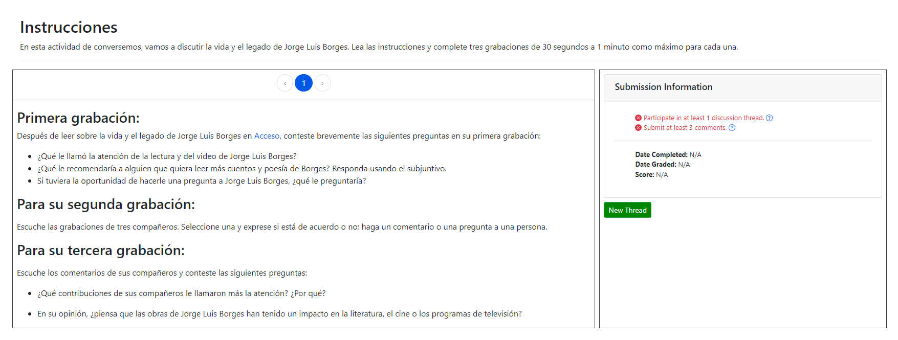 Screenshot of a discussion forum with multiple steps and instructions