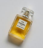 bottle of Chanel No. 5 perfume