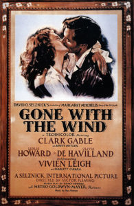 Movie poster for Gone With the Wind