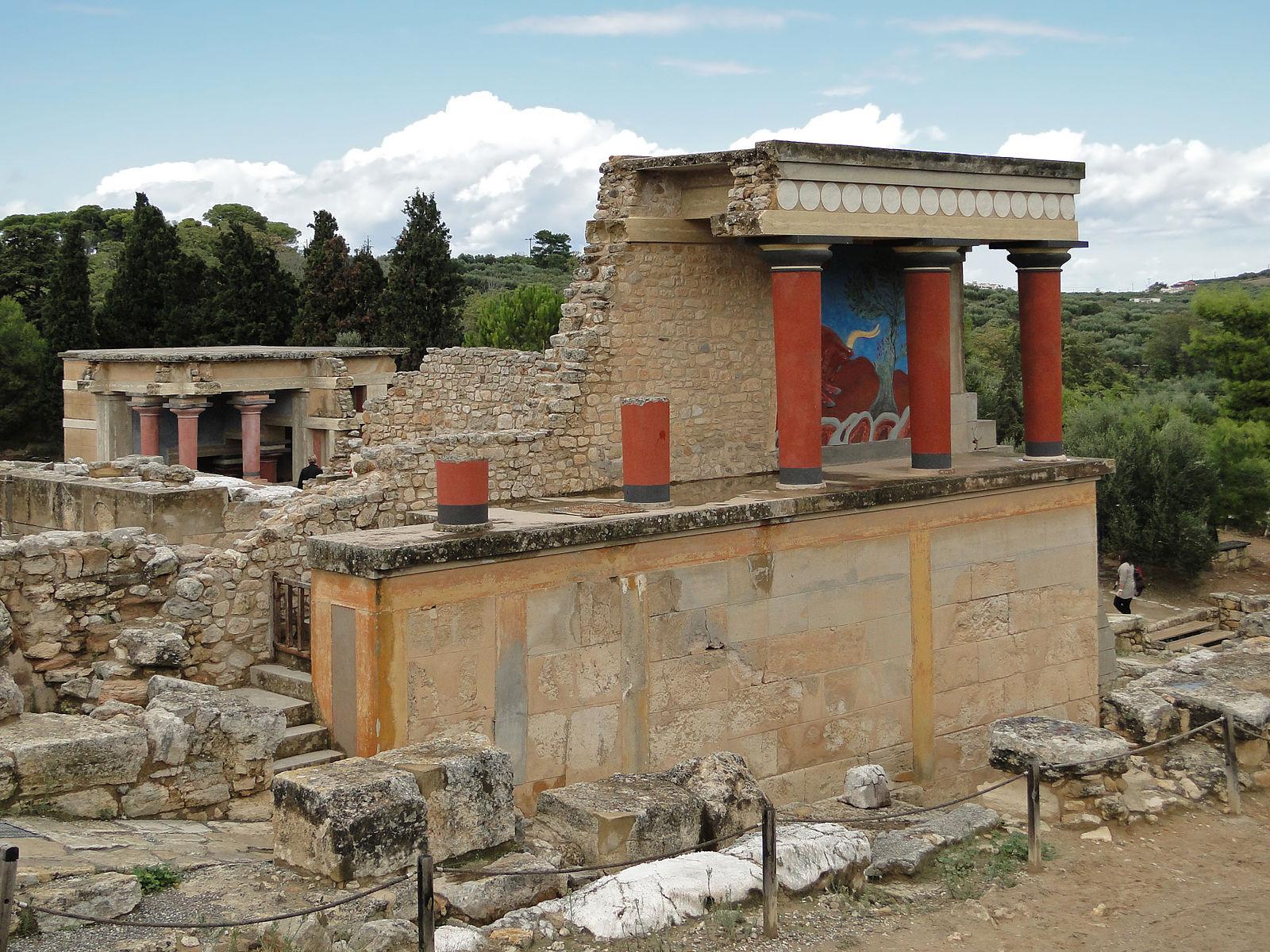 Colonnes de Knossos