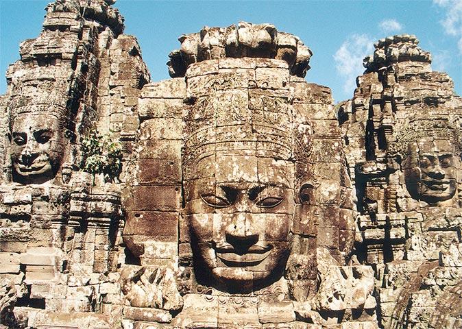 मंदिर के चेहरे