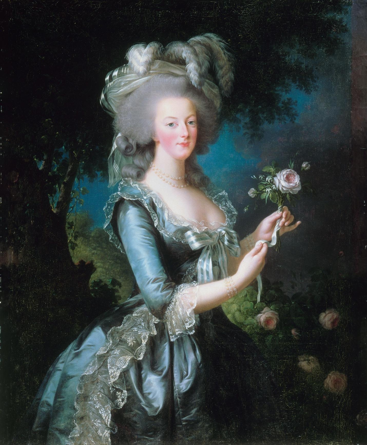 Marie-Antoinette à la rose