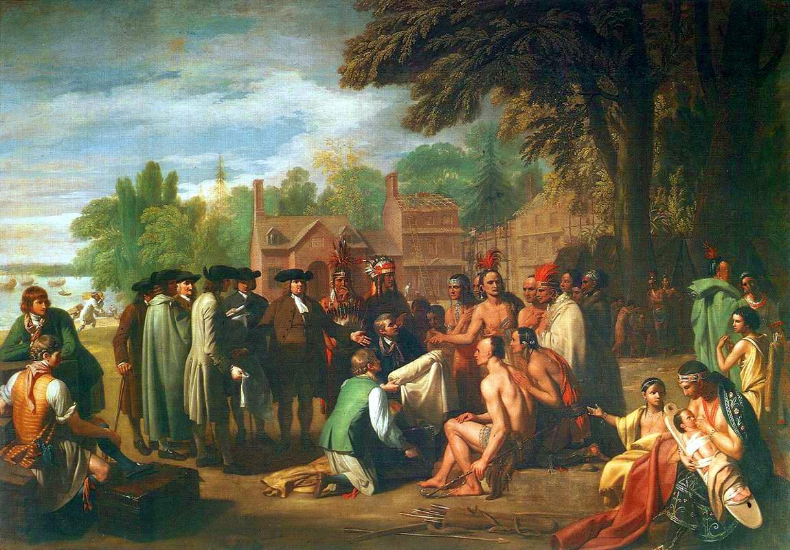 Le traité de Penn avec les Indiens