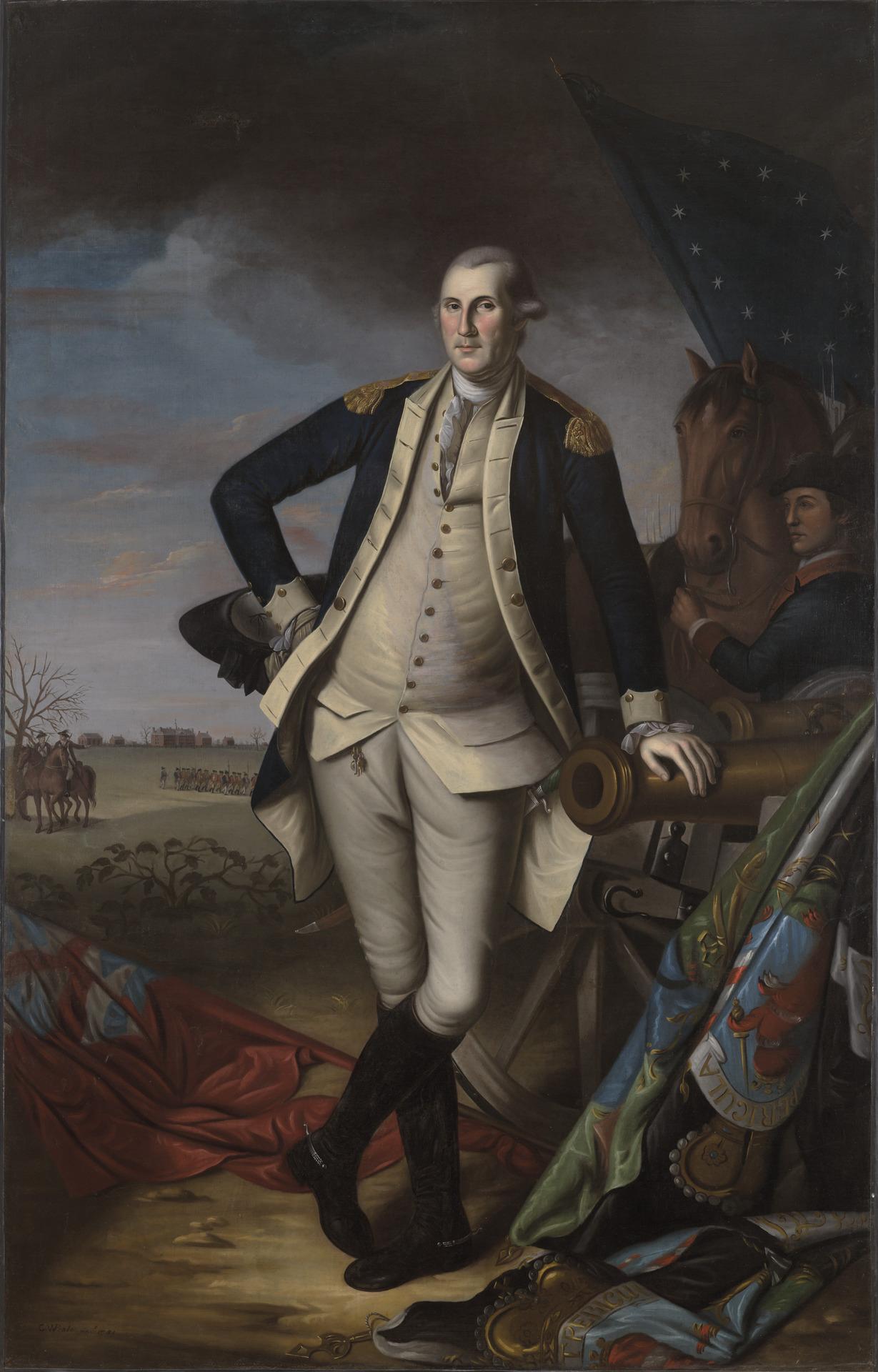 10.13 George Washington à la bataille de Princeton