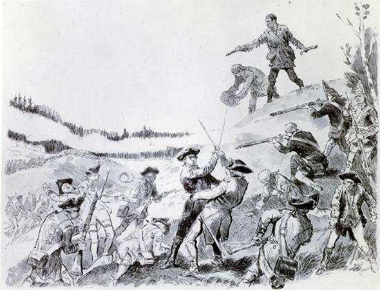 Black Man Firing a Gun